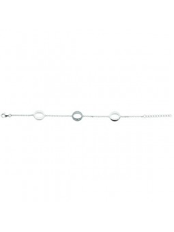 Bracelet argent Oxydes de Zirconium