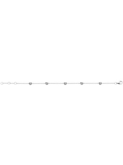 Bracelet Multi oxydes argent 925 rhodié