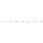 Bracelet Multi oxydes argent 925 rhodié