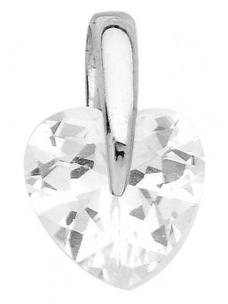 Pendentif solo Coeur Oxyde