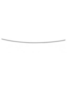 Collier Nylon fermoir en argent