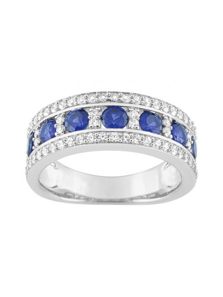 Bague Saphir or375