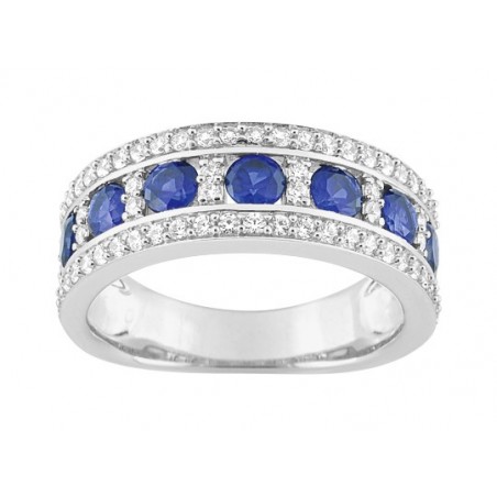 Bague Saphir or375
