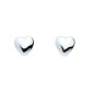 Boucles d'oreilles or 375 blanc