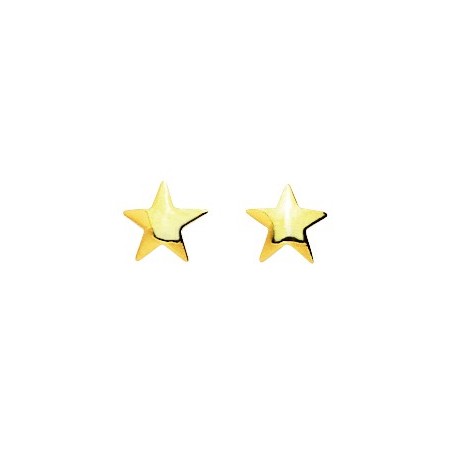 boucles d'oreilles or 9ct jaune