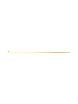 Chaîne gourmette diamanté or j. 9ct