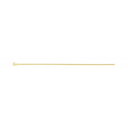 Chaîne gourmette diamanté or j. 9ct