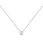 Collier diamant 0,02 ct or375