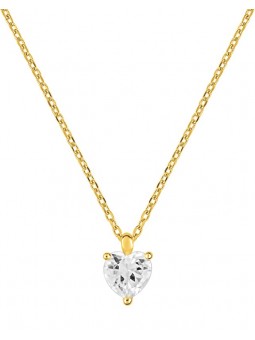 Collier Oxyde de zirconium or375