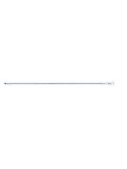 Maille anglaise or375 blanc