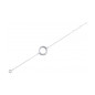 Bracelet Les Georgettes Les Clipsables 70321211600180 - Bracelet Acier Largeur 16 mm argent Femme