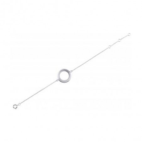 Bracelet Les Georgettes Les Clipsables 70321211600180 - Bracelet Acier Largeur 16 mm argent Femme