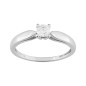 Bague diamant 0,25 gris or750
