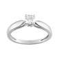 Bague diamant 0,30 gris or750
