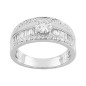 Bague diamant centre  0,40 ct - Pavage 0,65 ct - Total 1.050 Ct