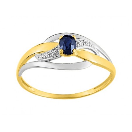 Bague Saphir - or 750