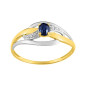 Bague Saphir - or 750