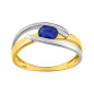 Bague  Saphir or750