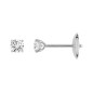 Boucles d'oreilles Solo diamant 0,5 ct