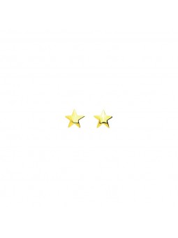Boucles d'oreille or jaune 750