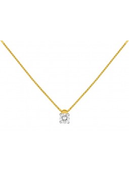 Collier diamant or 750/000