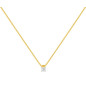 Collier  Diamant 0,04 BICOL. OR750