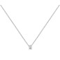 Collier  Diamant 0,04 GRIS OR750