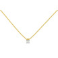 Collier  Diamant 0,10 BICOLOR OR750