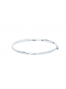 Jonc ouvrant 3 mm or blanc