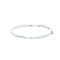 Jonc ouvrant 3 mm or blanc