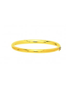 Jonc ouvrant 4 mm or jaune