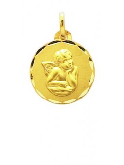 Médaille Ange  or jaune 750/1000