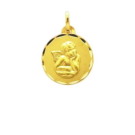 Médaille Ange  or jaune 750/1000