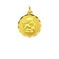 Médaille Ange  or jaune 750/1000