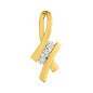 Pendentif trilogy diamants 0,03 ct