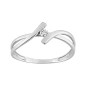 Solitaire Fantaisie diamant 0.01 ct