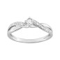 Solitaire Fantaisie diamant 0.08 ct
