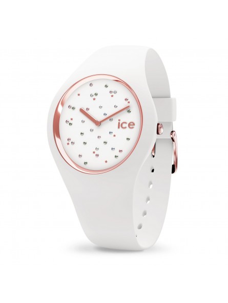 ice watch swarovski montre femme blanche