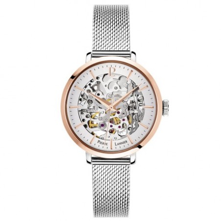 Montre Femme Pierre Lannier Automatique Milanais argenté - 312B628