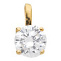 Pendentif Oxyde or jaune