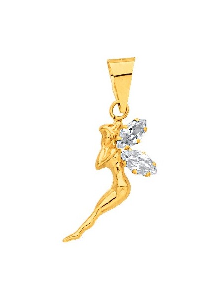 Pendentif fée Oxydes blancs
