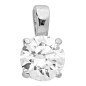 Pendentif Oxyde or blanc