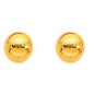 Boucles d'oreilles Boules 4 mm