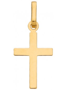 Pendentif Croix or jaune