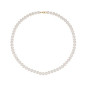 Collier Rang 45 Perles eau douce blanches 6.5/7 mm or jaune 375
