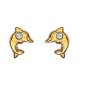 Boucles d'oreilles Enfant Dauphins Oxydes