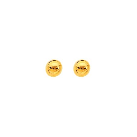 Boucles d'oreilles Boule 5 mm