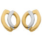 Boucles d'oreilles Fantaisie bicolore