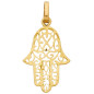 Pendentif main de Fatma or jaune