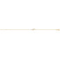 Bracelet Fantaisie or Bicolore diamantS 0,03 CT
